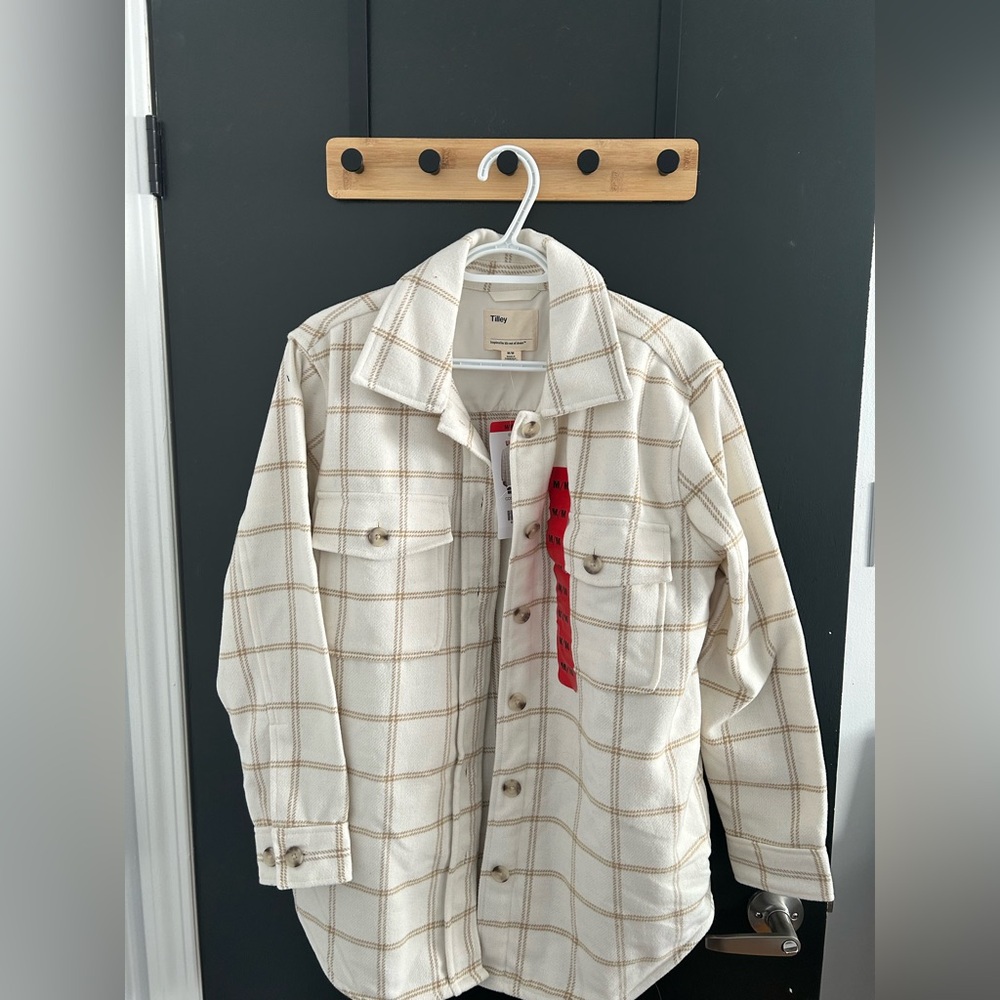 Tilly brand shacket.